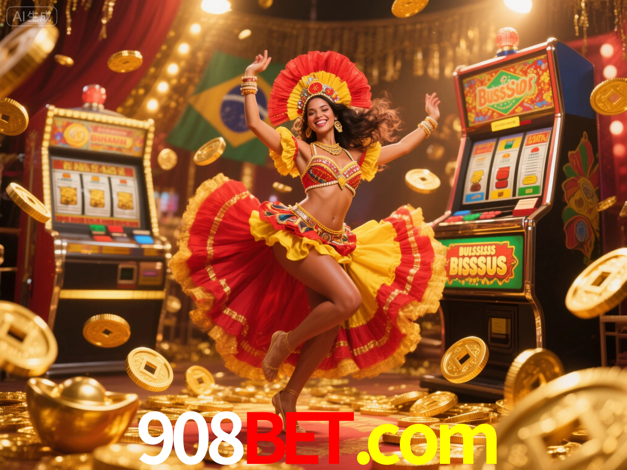 gold frontier jackpots game image
