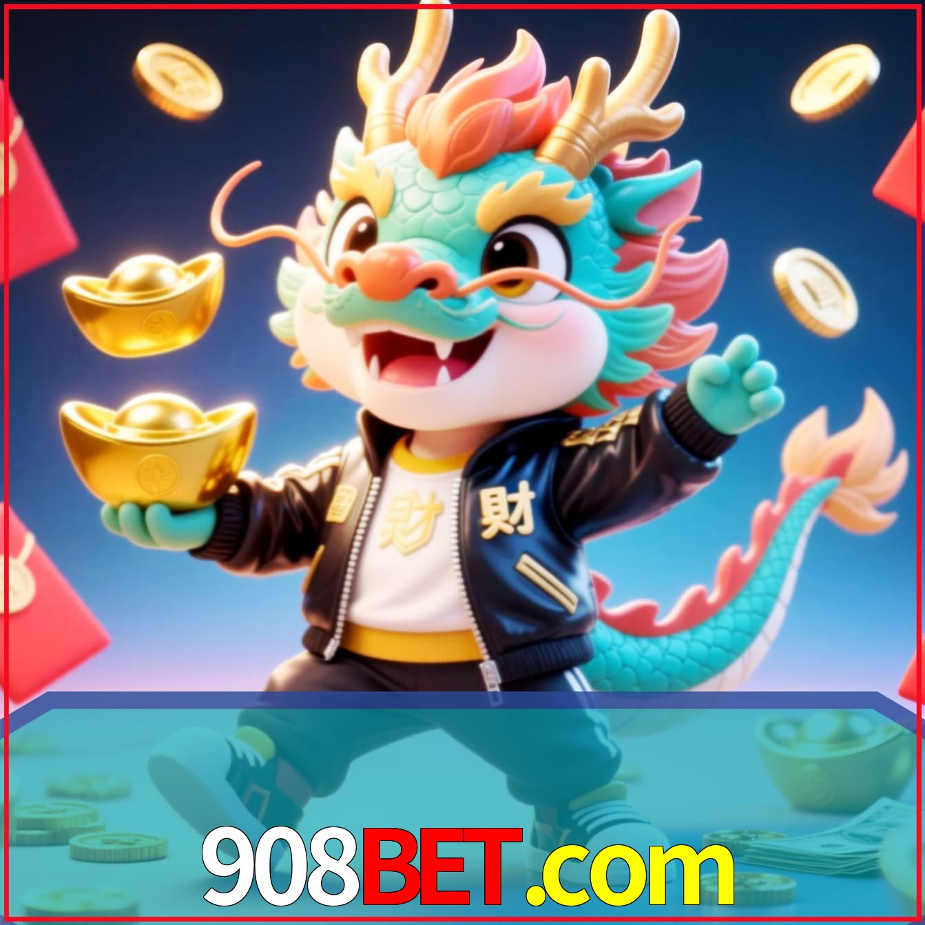 Slot machine 3D icon with number 7 and 1